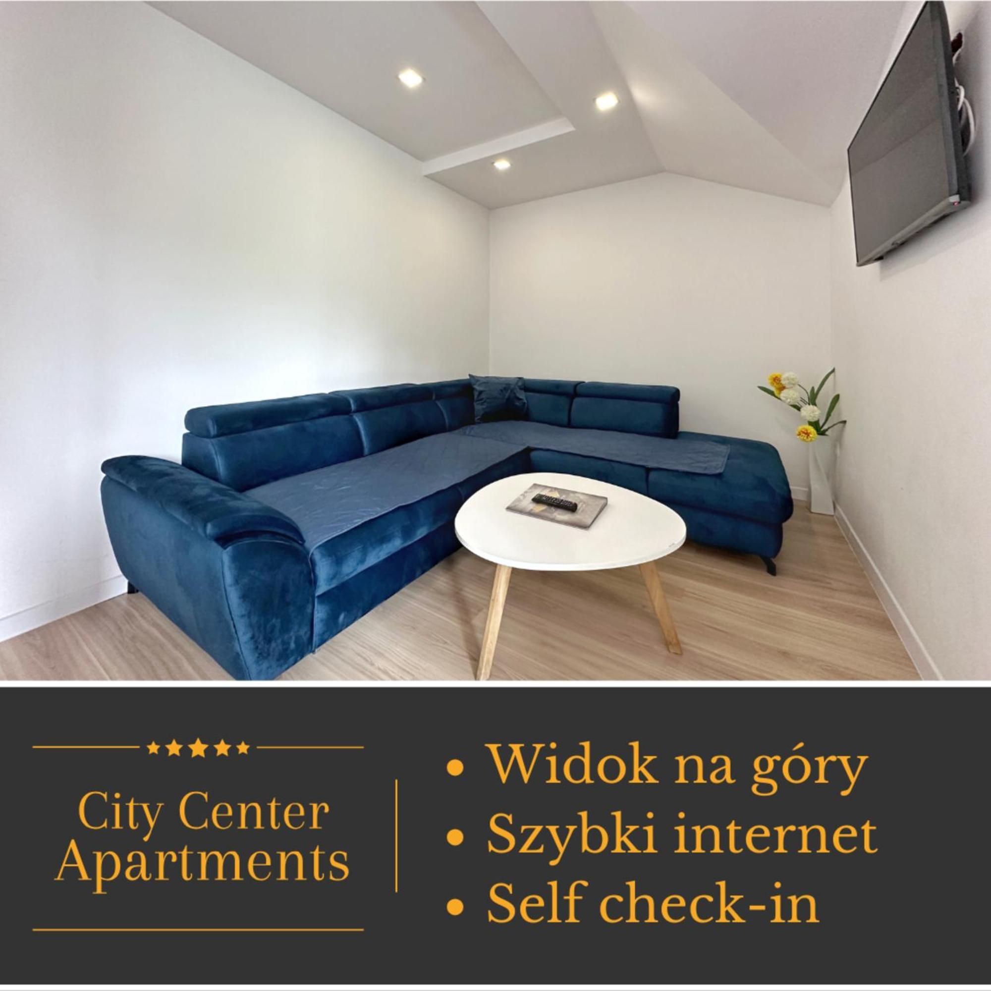 Apartament City Center Best View Krynica Zdroj Eksteriør billede